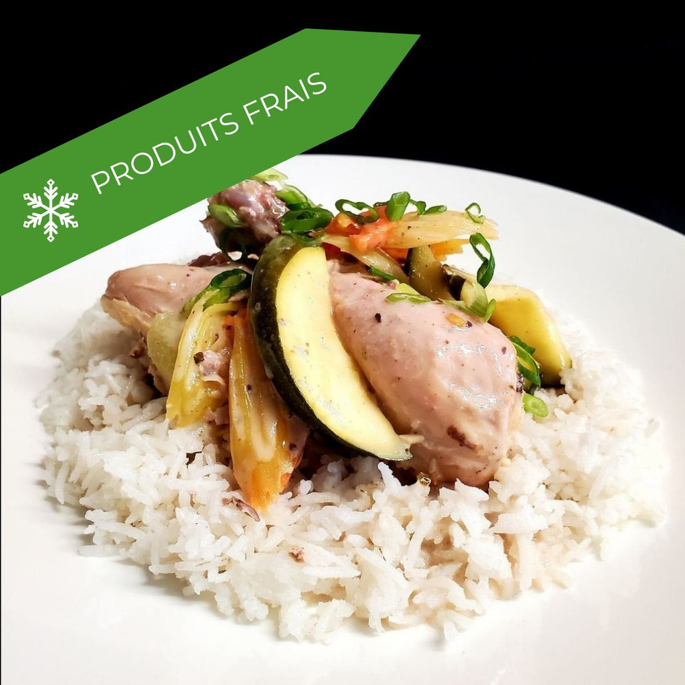 
                  
                    Cari vert de poulet à la thailandaise
                  
                