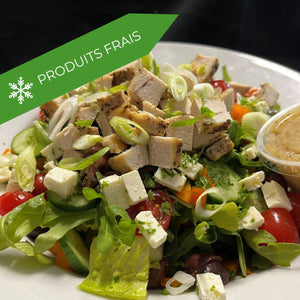 
                  
                    Salade grecque au poulet
                  
                