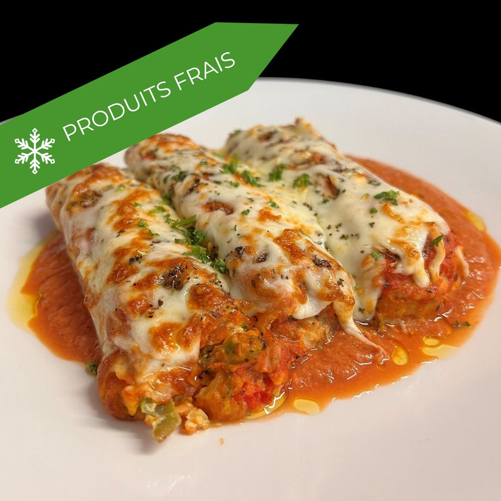 
                  
                    Cannellonnis farcis légumes et ricotta
                  
                