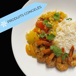 
                  
                    Crevettes tex-mex
                  
                
