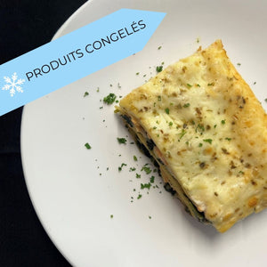 
                  
                    Lasagne de saumon à la florentine
                  
                