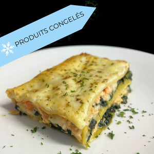 
                  
                    Lasagne de saumon à la florentine
                  
                