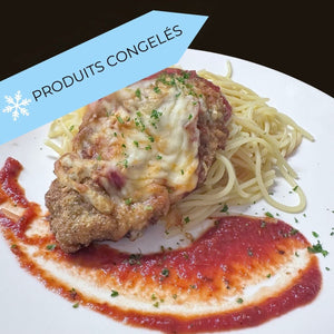 
                  
                    Escalope de veau à la milanaise
                  
                