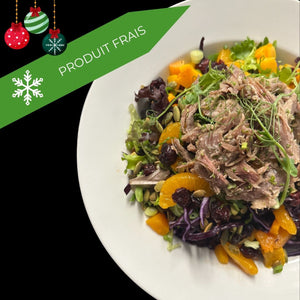 
                  
                    Salade Gourmande de Noel (option canard)
                  
                