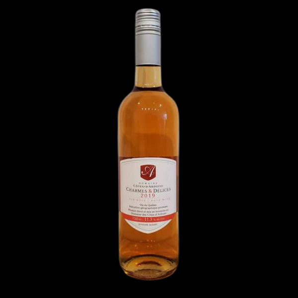 vin rosé du Québec, épicerie en ligne, vignoble québécois, cotes d'ardoise