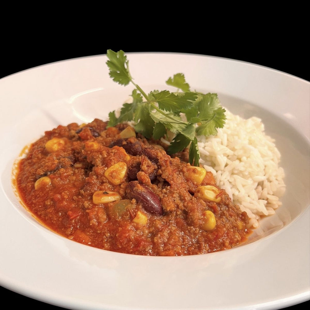 
                  
                    Chili au boeuf, recette de chili au boeuf, plats cuisinés, prêt à manger
                  
                