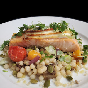 
                  
                    Saumon aux saveurs d'automne
                  
                