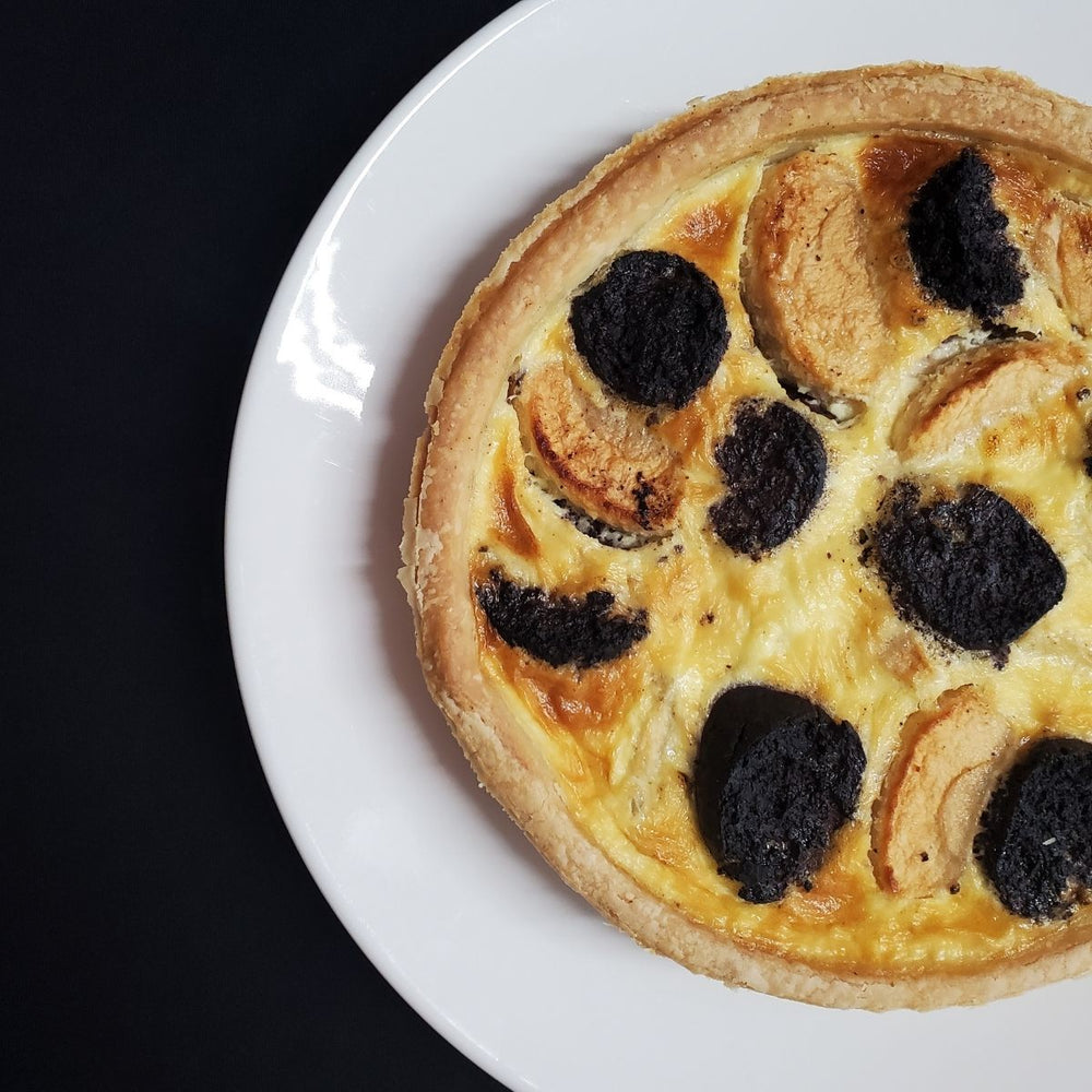 tarte au boudin noir, tarte boudin montreal, épicerie en ligne